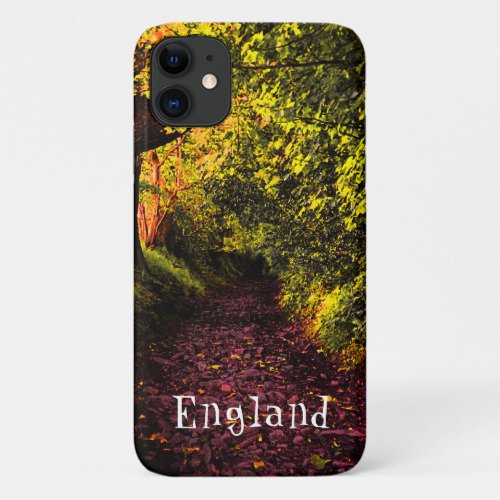 Path in the Woodlands iPhone Case