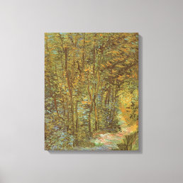Path in the Woods by Vincent van Gogh, Vintage Art Canvas Print