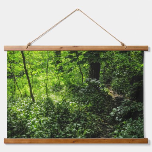 Path in the Woods Hanging Tapestry