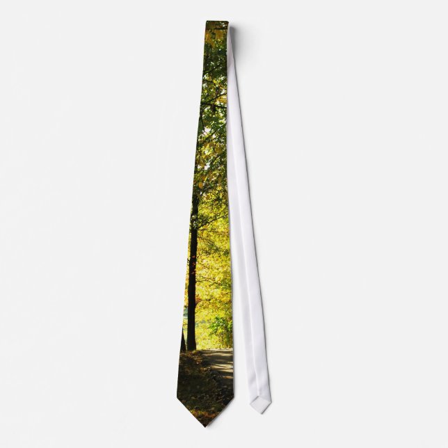 Path in the Woods Necktie (Front)