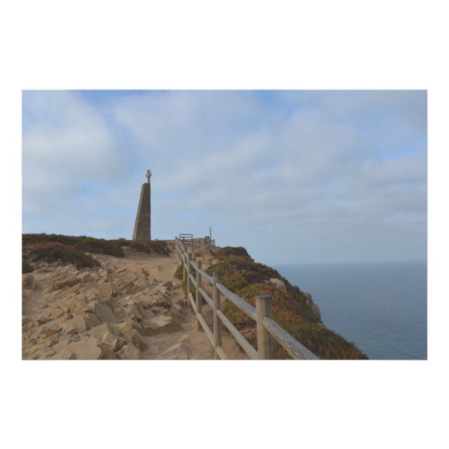 Path Into the Mist. Cape Roca Photo Print (Front)