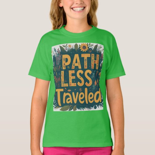 Path Less Traveled t_shirt logo design creators 