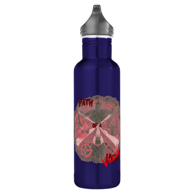 “Path of a Hero” Villains Emblem Stainless Steel Water Bottle (Right)