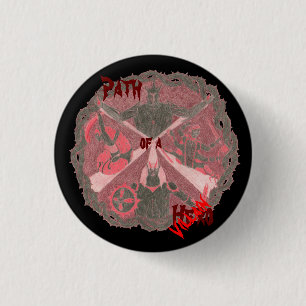“Path of a Hero” Villains Emblem (with title) Button
