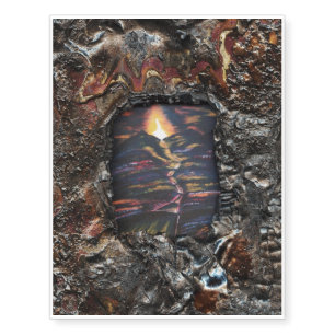 Path of Life Burnt Offering Temporary Tattoos