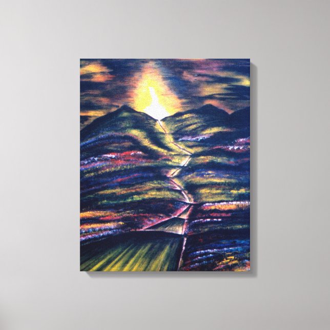 Path of Life Canvas Print (Front)