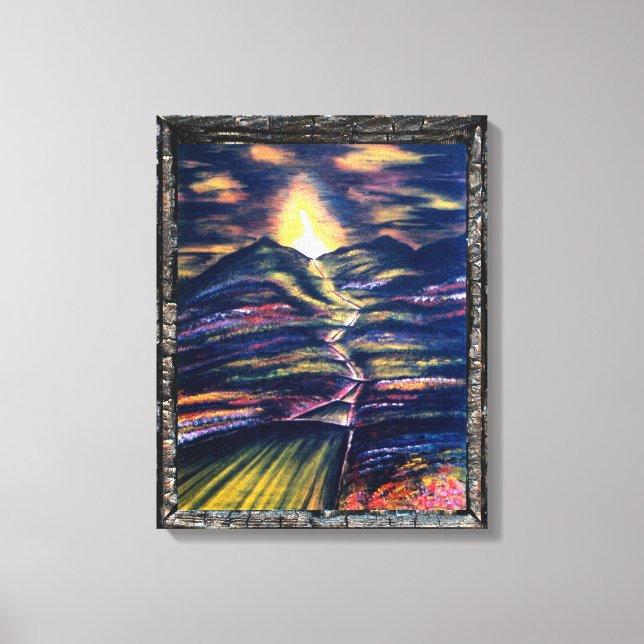 Path of Life Canvas Print (Front)