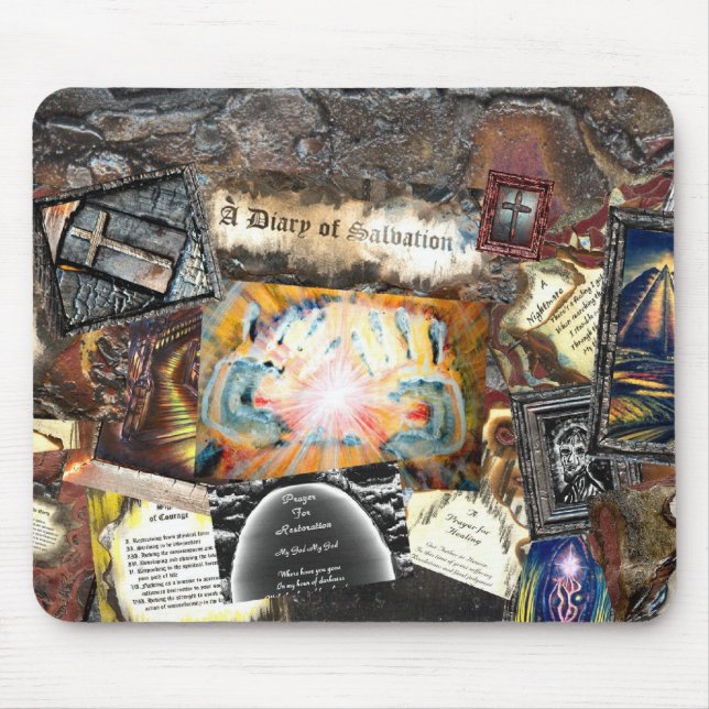 Path of Life Collage Mouse Pad (Front)