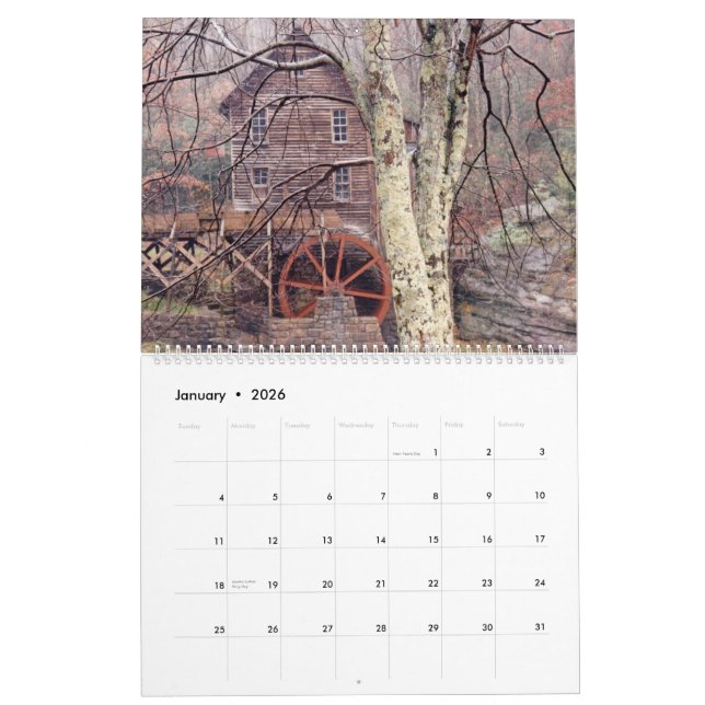 Path of Life Photography Calendar (Jan 2026)