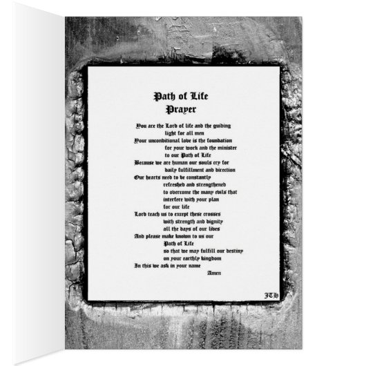 Path of Life Prayer Cards (Inside (Right))