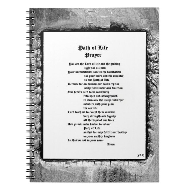 Path of Life Prayer Notebook (Front)