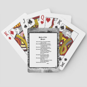 Path of Life Prayer Poker Cards