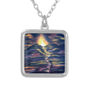 Path of Life Silver Plated Necklace