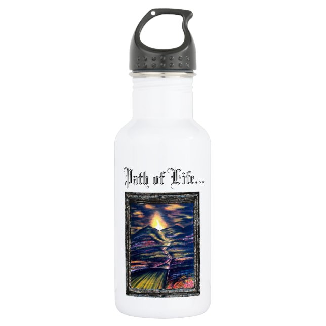 Path of Life Water Bottle (Front)