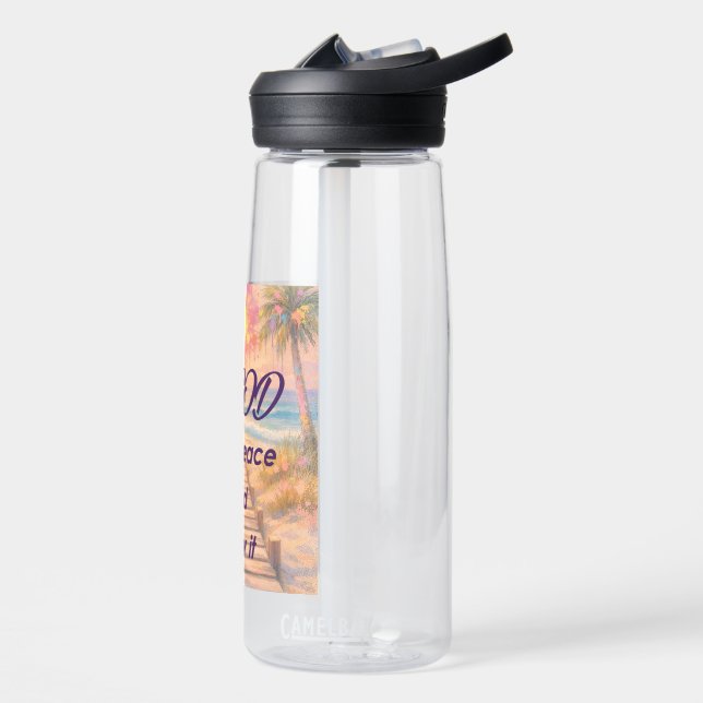 Path of Peace: Grace at Sunset Water Bottle (Left)