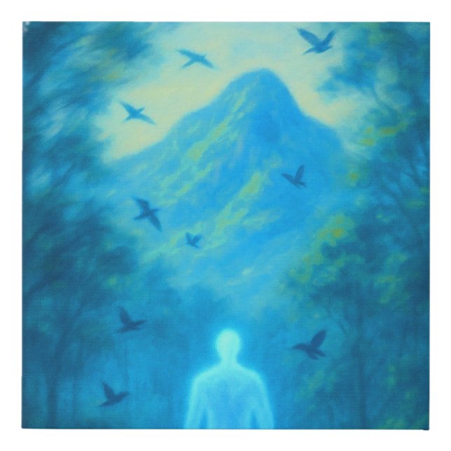 Path of Soul Faux Canvas Print (Front)