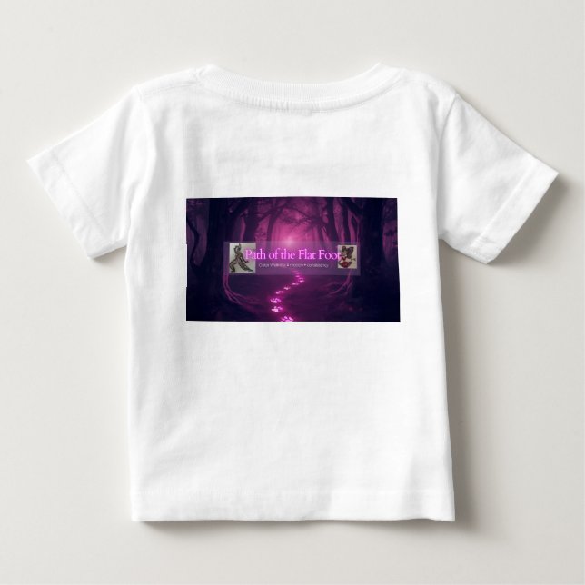 Path of the Flat Foot Baby & Child T-shirt (Back)