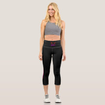 Path of the Flat Foot capri yoga pants