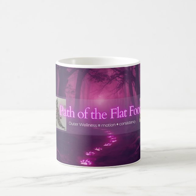 Path of the Flat Foot  Coffee Mug (Center)