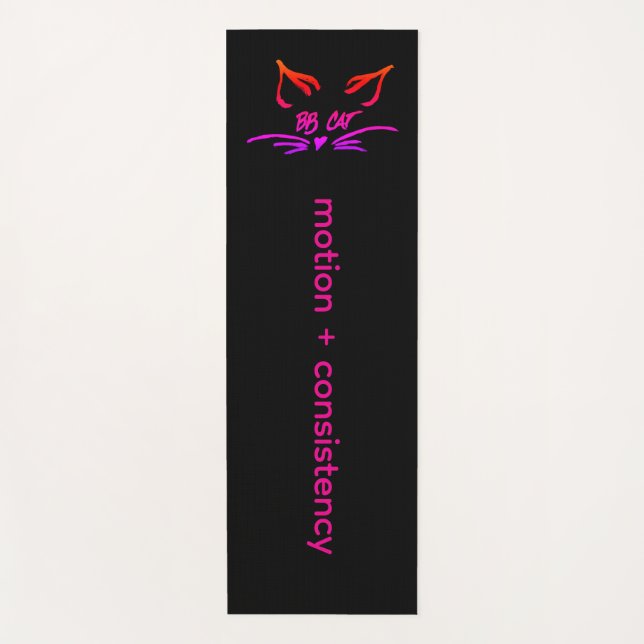 Path of the Flat Foot  Yoga Mat (Front)