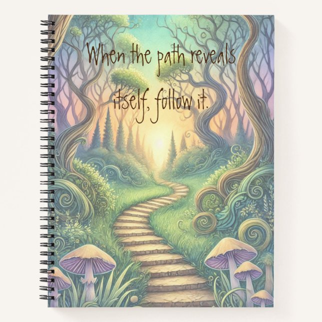 Path & Quote Notebook (Front)