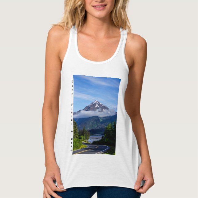 Path Through Alaska Tank Top (Front)