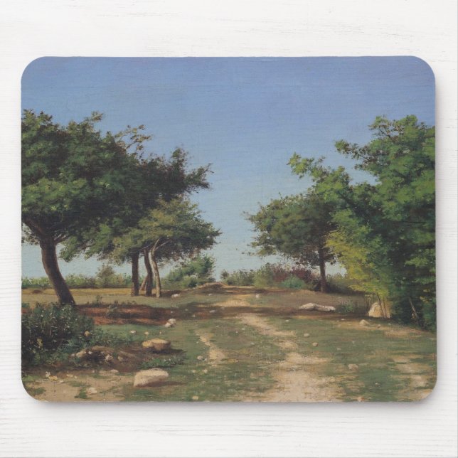 Path through the Apples Trees Mouse Pad (Front)