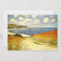 Path through the Corn at Pourville, fine art