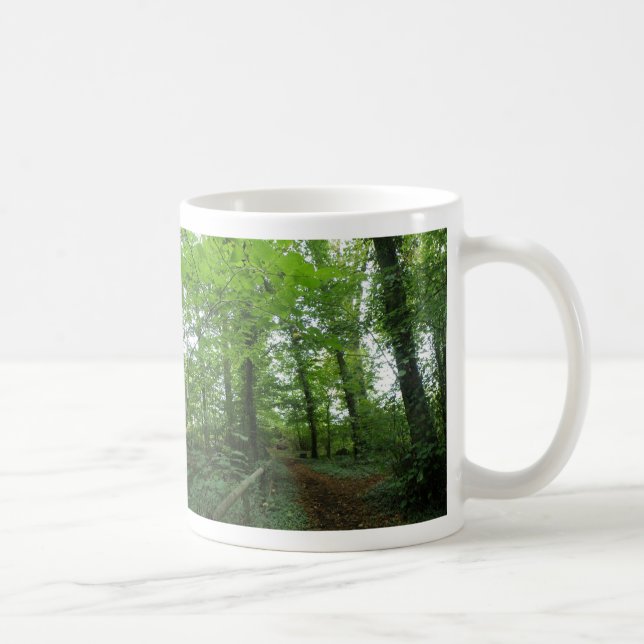 Path through the Green Forest Mug (Right)
