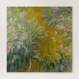 Path through the Irises, Monet Jigsaw Puzzle