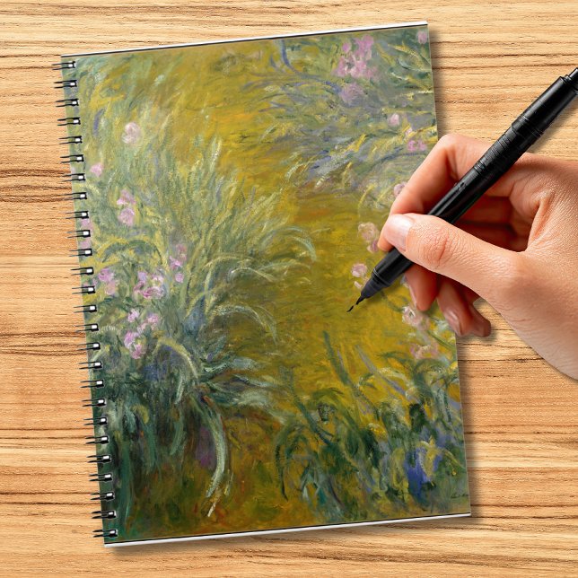 Path through the Irises, Monet Notebook (Creator Uploaded)