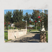 Path Through the Park Postcard