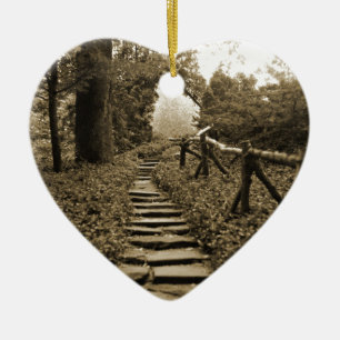 Path To Light Ceramic Ornament