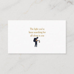 Path To Mindfulness And Success Collection  Business Card