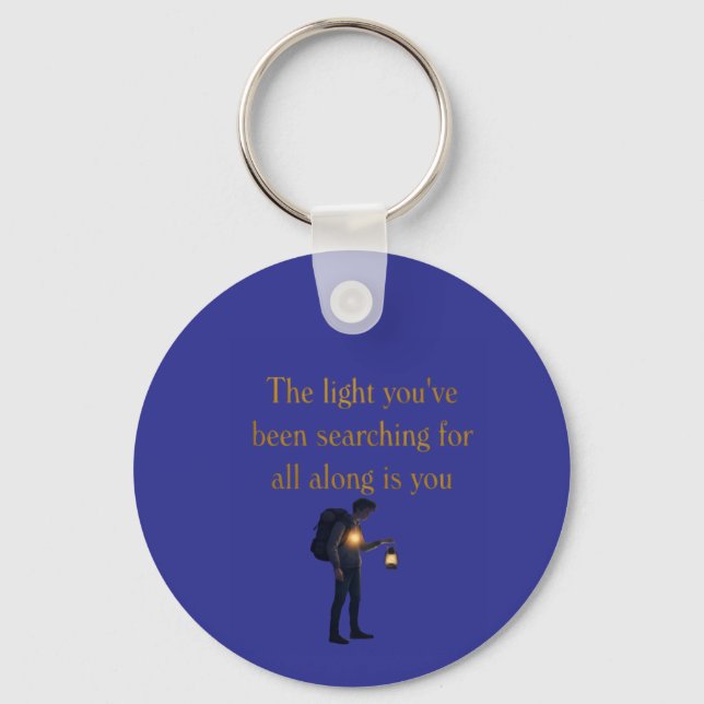 Path To Mindfulness And Success Collection  Keychain (Front)