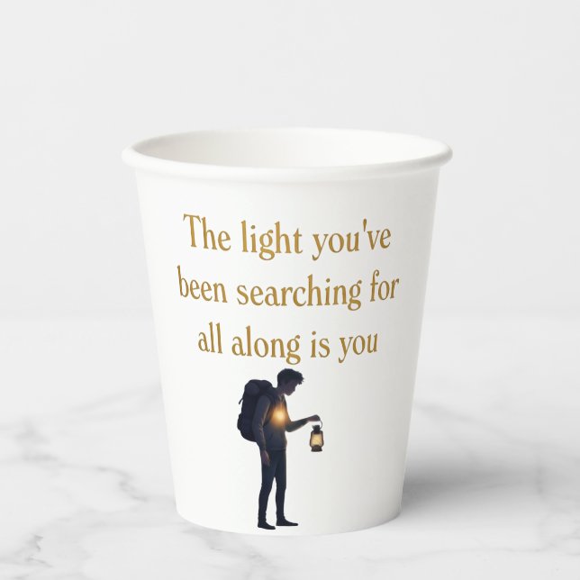 Path To Mindfulness And Success Collection  Paper Cups (Front)