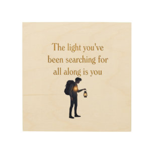 Path To Mindfulness And Success Collection  Wood Wall Art