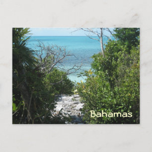 Path to the beach postcard