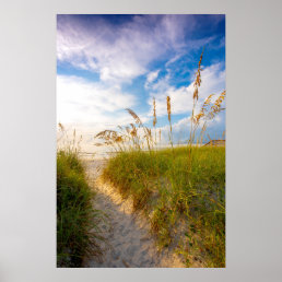 Path to the Beach Poster
