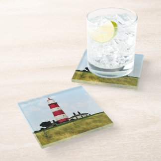 Path to the Lighthouse Glass Coaster