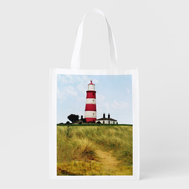 Path to the Lighthouse Grocery Bag (Front)