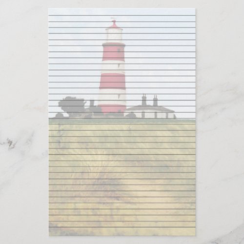 Path to the Lighthouse Lined Stationery