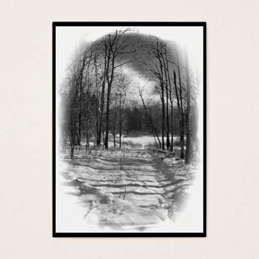 Customizable Path to the Pond ATC Business Cards