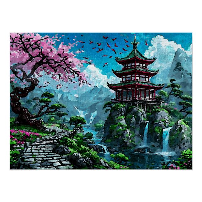 Path to Tranquility Poster (Front)