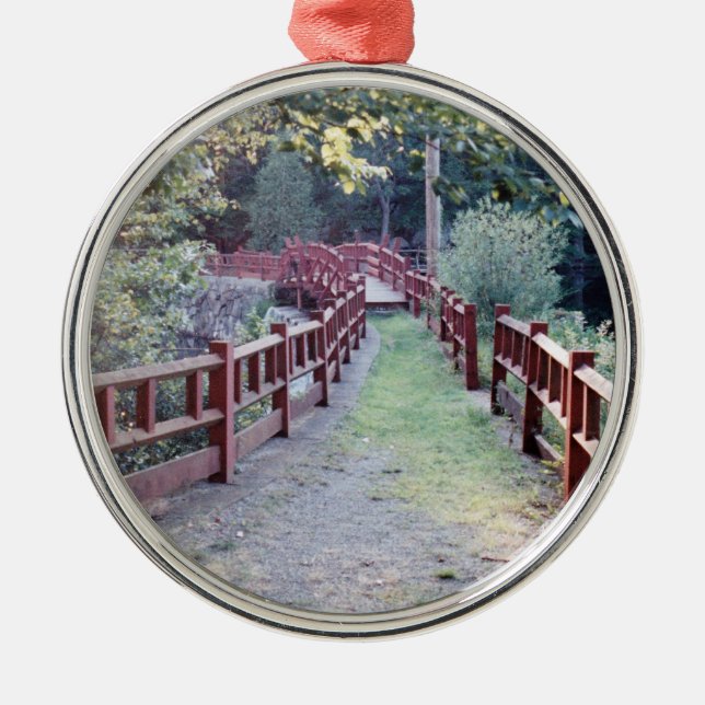 Path Unknown Metal Ornament (Front)