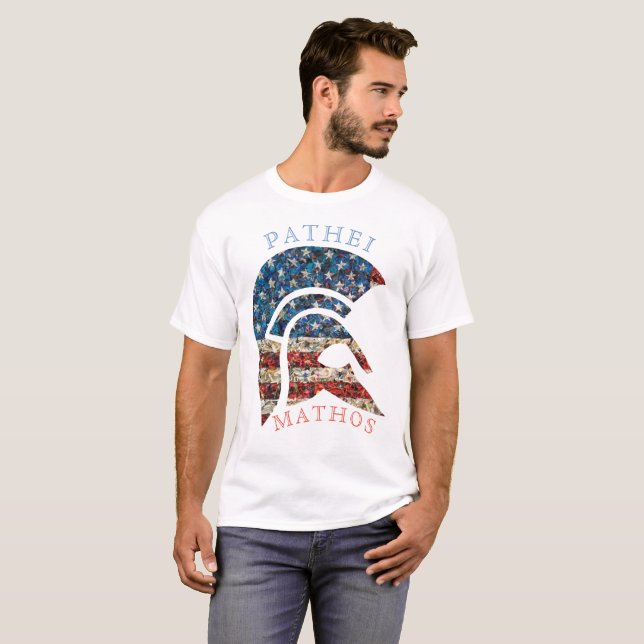 Pathei Mathos Americana Edition T-Shirt (Front Full)