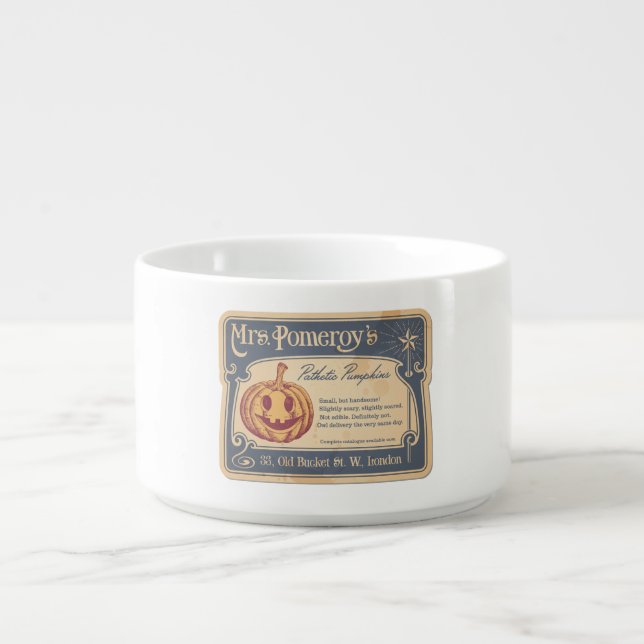 Pathetic Pumpkins Chili Bowl (Center)