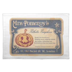 Pathetic Pumpkins Place Mat