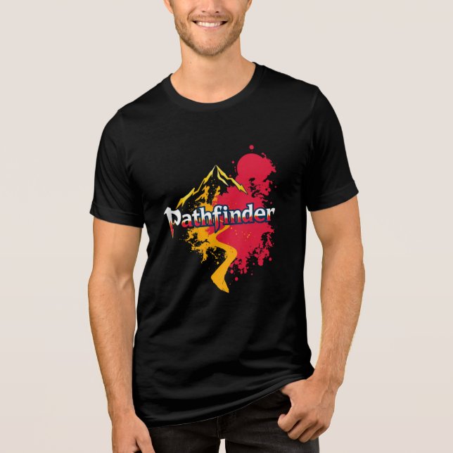 Pathfinder Adventure Trail  Tri-Blend Shirt (Front)