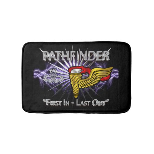 Pathfinder Badge_First In Last Out Bath Mat